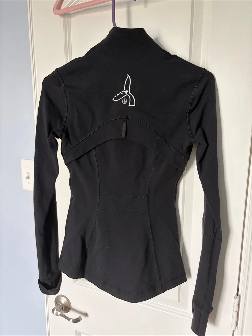 lululemon define jacket zip-up - hawaii pattern on back - limited edition